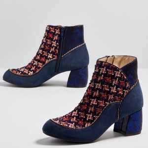 It’s Eclectic! Block Heel Bootie. 💙